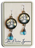 Alice in Wonderland "Drink Me" Victorian Earrings