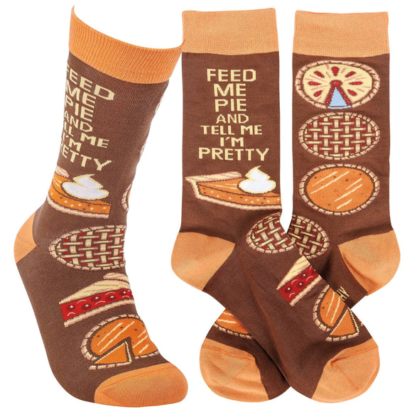Feed Me Pie Socks