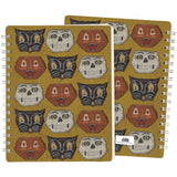 Halloween Faces Spiral Notebook