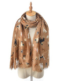 Scarvii - Cute Cartoon Dog Pattern Scarf: XB939-2#