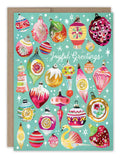 Vintage Ornaments Boxed Holiday Cards - Set of 10