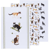 Cat Collective Bakers Floursack Dishtowels Set of 3