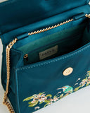 FABLE Morning Song Kingfisher Mini Teal Tote