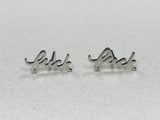 Monster and Prince Earrings: Prince & Monster