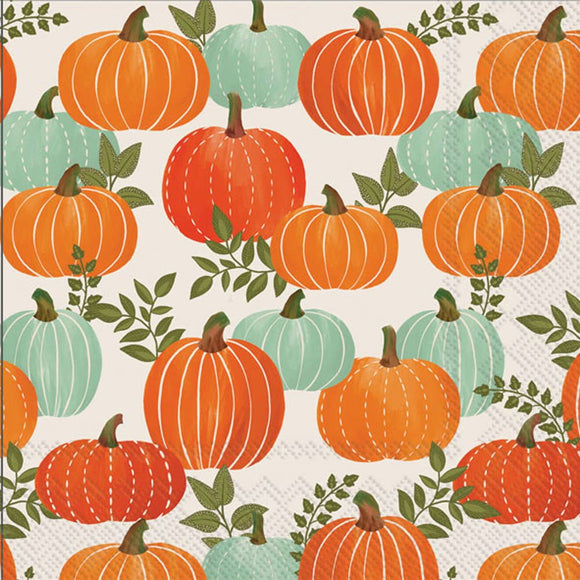 Paper Cocktail Napkins Pack of 20 U Pick Pumpkins Fall