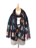 Scarvii - Cute Cartoon Cat Pattern Scarf: XB936-6#