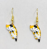 Calico Cat Earrings