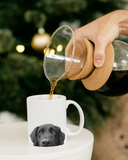 Peeking Lab 1 (Black) Mug