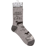 Easily Distracted By Cats Socks