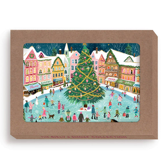 Christmas Town Boxed Holiday Cards - Set of 10