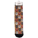 Halloween Faces Socks