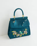 FABLE Morning Song Kingfisher Mini Teal Tote