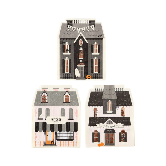 HVL1138 - Haunted House Napkin Set