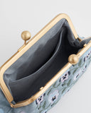 FABLE Pansy Blue Victoriana Clutch