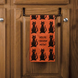 You're Creepin' Meowt Kitchen Towel