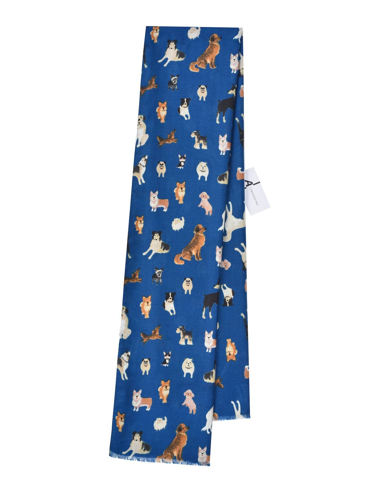Scarvii - Cute Cartoon Dog Pattern Scarf: XB939-3#