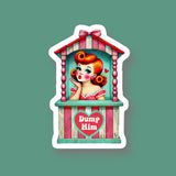 Dump Him Vintage Sticker
