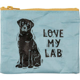 Love My Lab Zipper Wallet