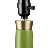 Green Ceramic Genie Table Lamp