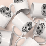 Peeking Lab 8 (Yellow2) Mug