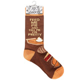 Feed Me Pie Socks