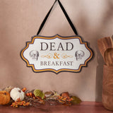Dead & Breakfast Wall Decor