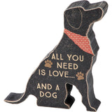 Love And A Dog Chunky Sitter