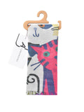 Scarvii – Cartoon Cat Print Scarf: Purple
