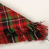 Large Plaid Christmas Pet Bandana Set
