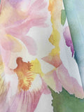 JC070961 Blooming Orchid Watercolor Kimono Cover-Up