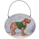 Cozy Lab Yellow Ornament