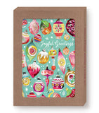 Vintage Ornaments Boxed Holiday Cards - Set of 10