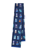 Scarvii - Cute Cartoon Cat Pattern Scarf: XB936-6#
