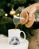 Peeking Doodle 4 (Goldendoodle) Mug