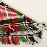 Medium Plaid Christmas Pet Bandana Set