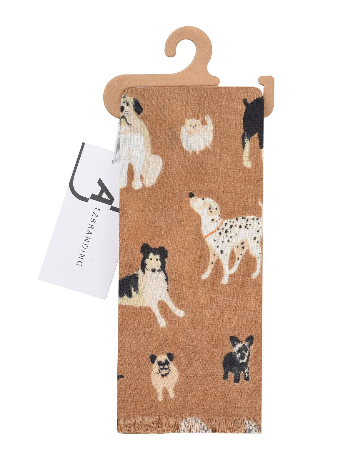 Scarvii - Cute Cartoon Dog Pattern Scarf: XB939-3#
