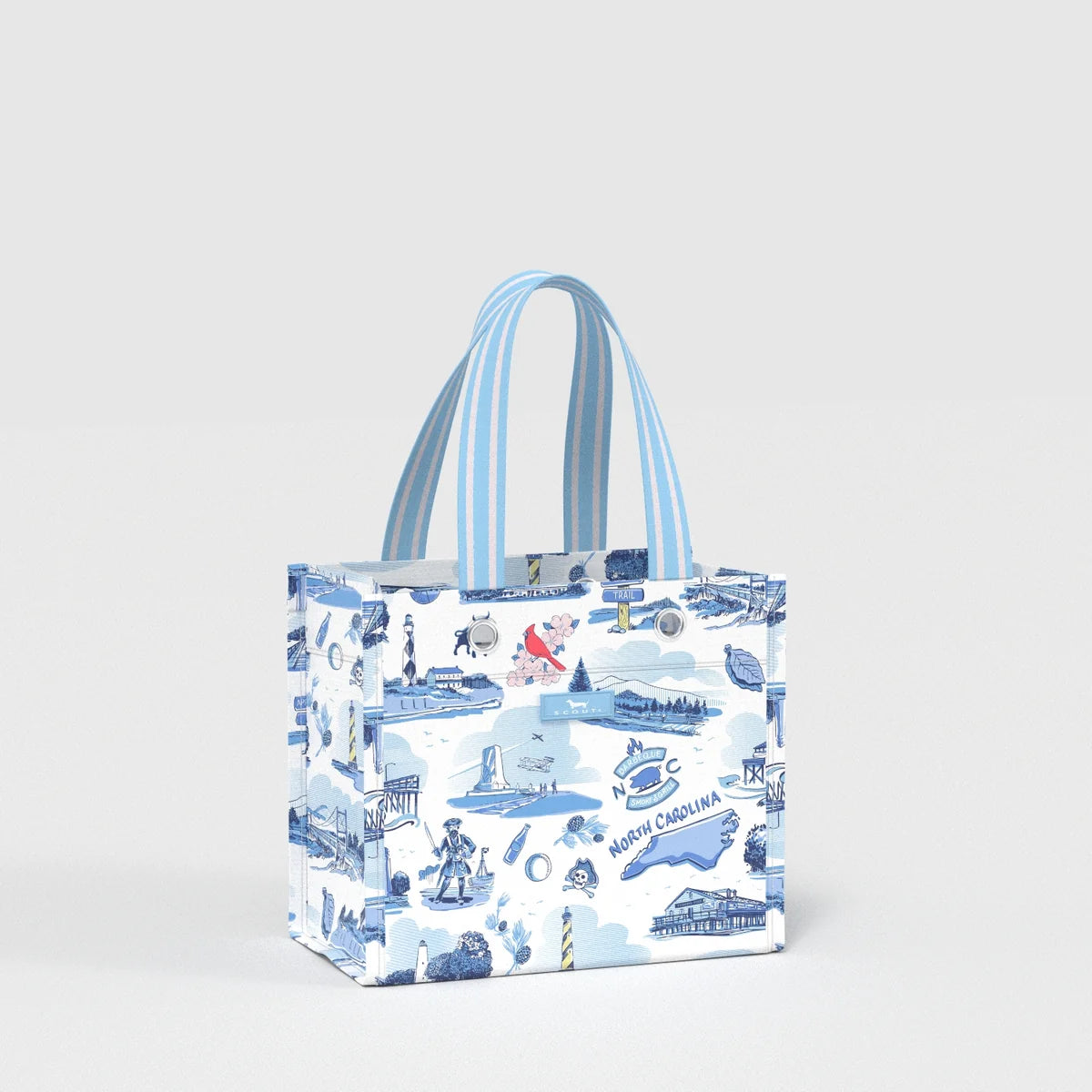 Scout North Carolina Toile SM Gift Bag