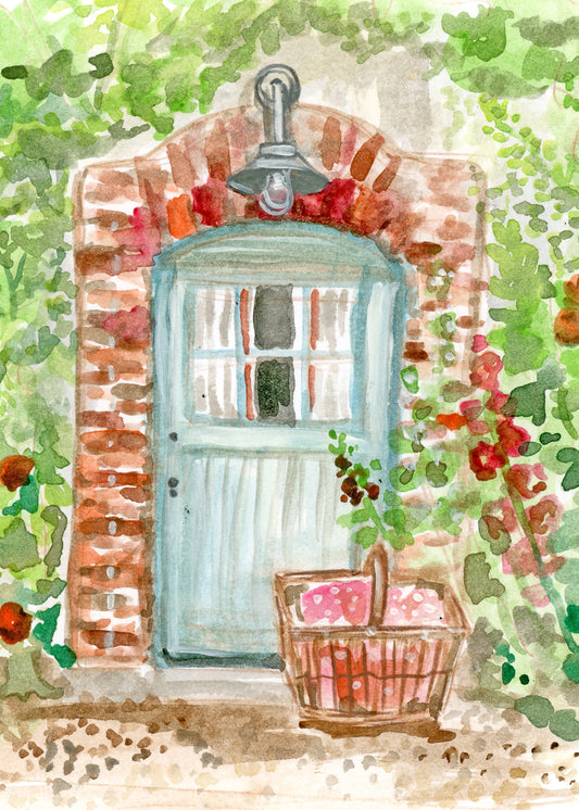 Watercolor Picnic by Carrie Hannegan