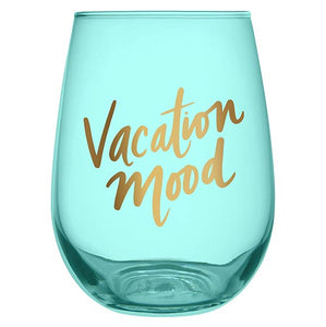 Vacation Mood Wine Glass 20oz