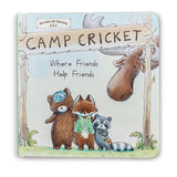 Camp Cricket Where Friends Help Friends Board Book by Bunnies by the Bay