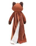 Buddy Blanket Lovey in Brown Foxy the Fox by Bunnies by the Bay