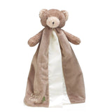 Buddy Blanket Lovey in Brown Cubby Bear by Bunnies by the Bay
