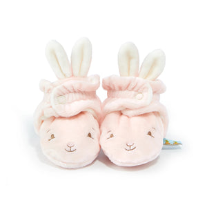Blossom Bunny Boxed Pink Happy Feet Baby Slippers