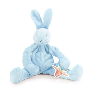 Silly Buddy Pacifier Holder in Blue Bud Bunny by Bunnies by the Bay