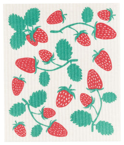 Ecologie Swedish Dish Cloth Strawberries