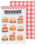 Danica Studio Burger Bonanza Set of 2 Hand Towels