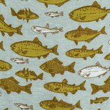 Milkbarn Fish Onesie Bamboo