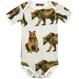 Milkbarn Bear Onesie Bamboo