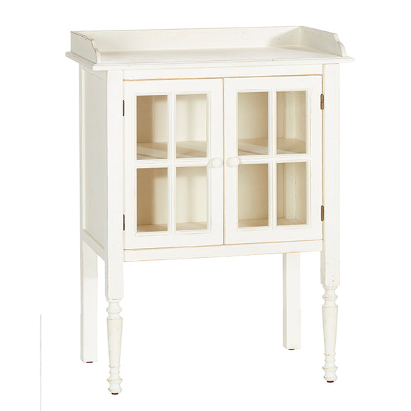 36.25” Side Table in White - Local Pick Up Only