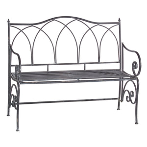 Black Iron Bench - Local Pickup Only